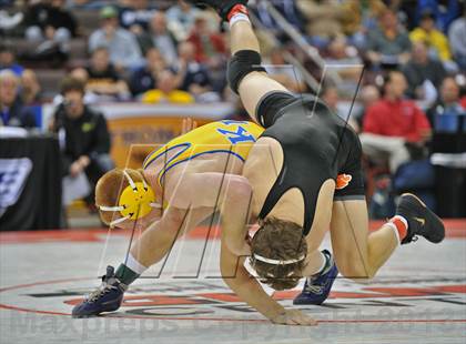 Thumbnail 2 in PIAA AAA Wrestling Championships (Semifinals) photogallery.