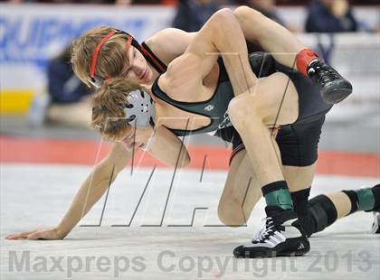 Thumbnail 3 in PIAA AAA Wrestling Championships (Semifinals) photogallery.