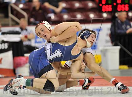 Thumbnail 1 in PIAA AAA Wrestling Championships (Semifinals) photogallery.