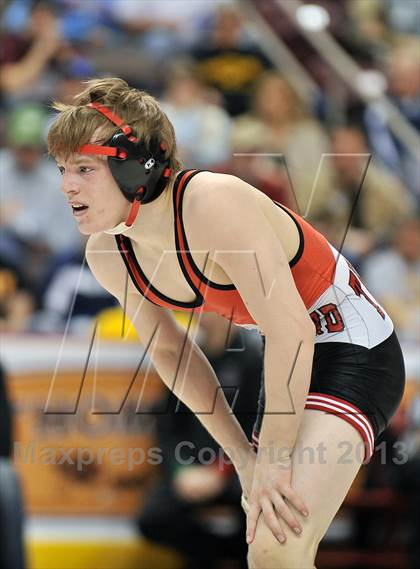 Thumbnail 1 in PIAA AAA Wrestling Championships (Semifinals) photogallery.