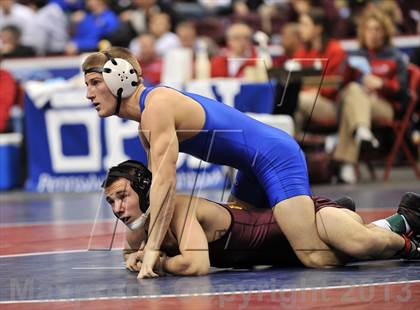 Thumbnail 1 in PIAA AAA Wrestling Championships (Semifinals) photogallery.