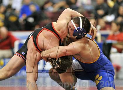 Thumbnail 2 in PIAA AAA Wrestling Championships (Semifinals) photogallery.