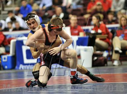 Thumbnail 3 in PIAA AAA Wrestling Championships (Semifinals) photogallery.