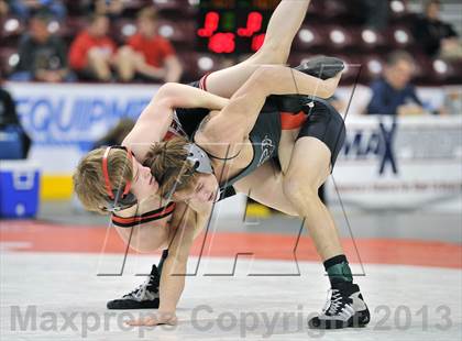 Thumbnail 1 in PIAA AAA Wrestling Championships (Semifinals) photogallery.