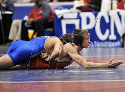 Thumbnail 2 in PIAA AAA Wrestling Championships (Semifinals) photogallery.