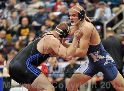 Thumbnail 3 in PIAA AAA Wrestling Championships (Semifinals) photogallery.