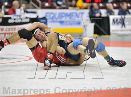 Thumbnail 1 in PIAA AAA Wrestling Championships (Semifinals) photogallery.