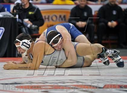 Thumbnail 3 in PIAA AAA Wrestling Championships (Semifinals) photogallery.