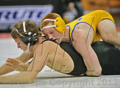 Thumbnail 2 in PIAA AAA Wrestling Championships (Semifinals) photogallery.