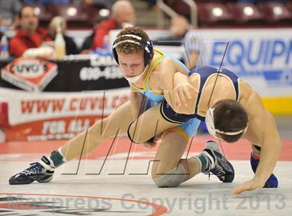 Thumbnail 2 in PIAA AAA Wrestling Championships (Semifinals) photogallery.