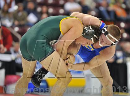 Thumbnail 3 in PIAA AAA Wrestling Championships (Semifinals) photogallery.