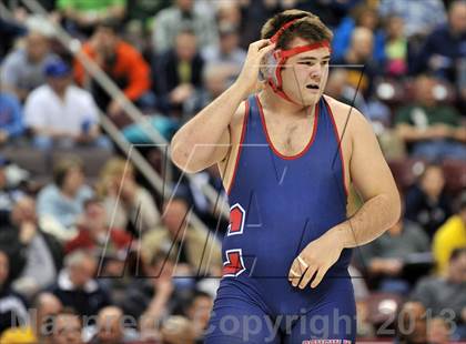 Thumbnail 3 in PIAA AAA Wrestling Championships (Semifinals) photogallery.
