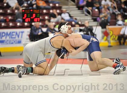Thumbnail 2 in PIAA AAA Wrestling Championships (Semifinals) photogallery.