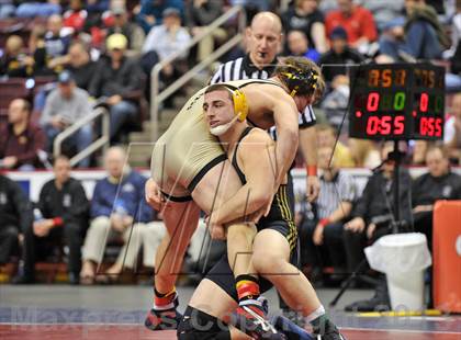 Thumbnail 1 in PIAA AAA Wrestling Championships (Semifinals) photogallery.