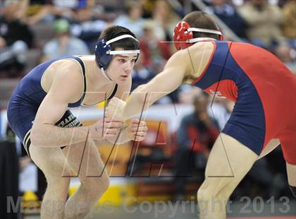 Thumbnail 3 in PIAA AAA Wrestling Championships (Semifinals) photogallery.