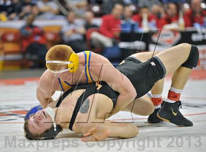 Thumbnail 3 in PIAA AAA Wrestling Championships (Semifinals) photogallery.