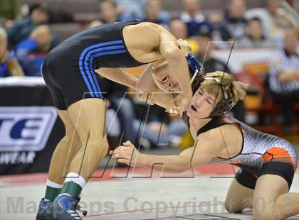 Thumbnail 1 in PIAA AAA Wrestling Championships (Semifinals) photogallery.