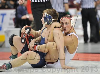 Thumbnail 1 in PIAA AAA Wrestling Championships (Semifinals) photogallery.