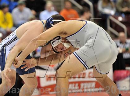Thumbnail 3 in PIAA AAA Wrestling Championships (Semifinals) photogallery.