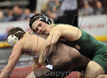 Thumbnail 1 in PIAA AAA Wrestling Championships (Semifinals) photogallery.
