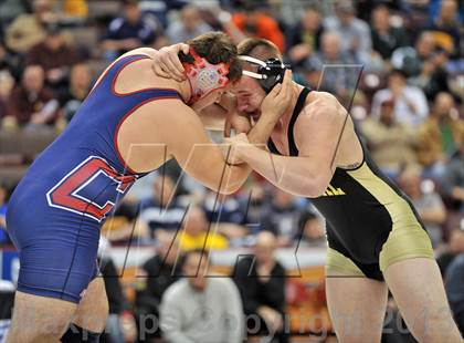 Thumbnail 1 in PIAA AAA Wrestling Championships (Semifinals) photogallery.
