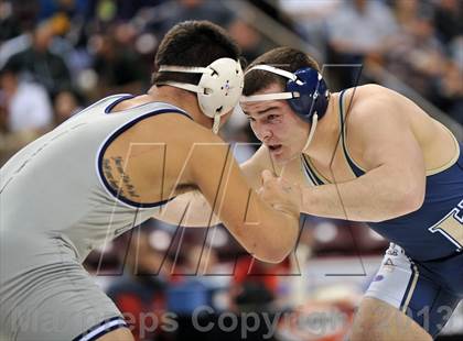 Thumbnail 3 in PIAA AAA Wrestling Championships (Semifinals) photogallery.