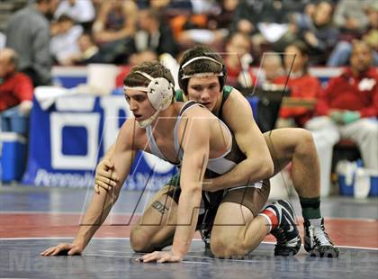 Thumbnail 3 in PIAA AAA Wrestling Championships (Semifinals) photogallery.