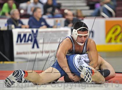 Thumbnail 2 in PIAA AAA Wrestling Championships (Semifinals) photogallery.