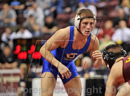Thumbnail 2 in PIAA AAA Wrestling Championships (Semifinals) photogallery.