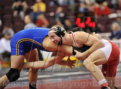 Thumbnail 2 in PIAA AAA Wrestling Championships (Semifinals) photogallery.