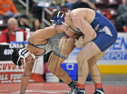 Thumbnail 1 in PIAA AAA Wrestling Championships (Semifinals) photogallery.