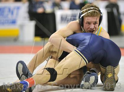 Thumbnail 1 in PIAA AAA Wrestling Championships (Semifinals) photogallery.