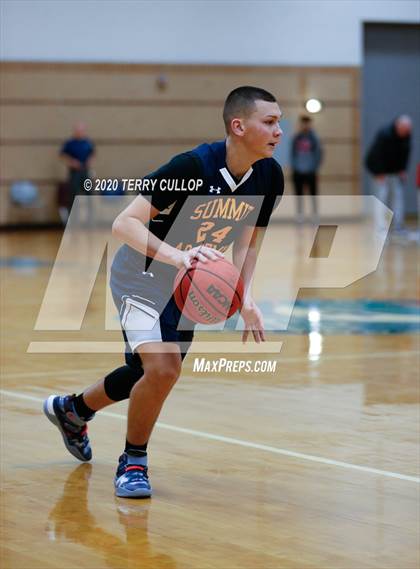 Thumbnail 2 in Summit Academy vs. Ridgeline (Eagle Holiday Shootout) photogallery.