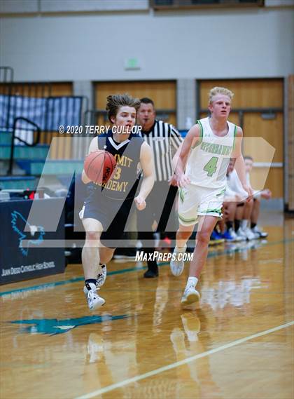 Thumbnail 1 in Summit Academy vs. Ridgeline (Eagle Holiday Shootout) photogallery.