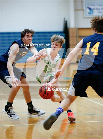 Thumbnail 1 in Summit Academy vs. Ridgeline (Eagle Holiday Shootout) photogallery.