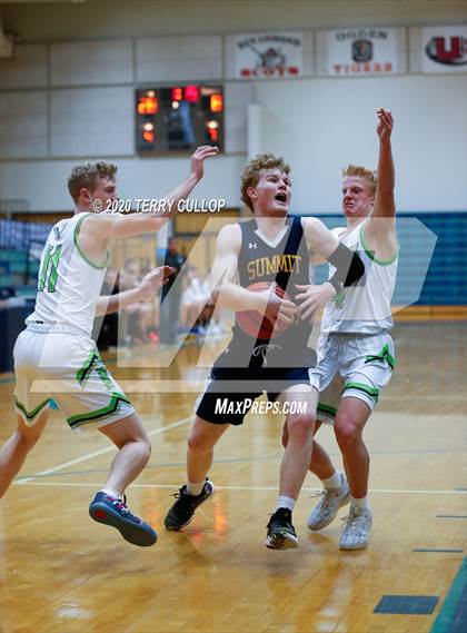 Thumbnail 1 in Summit Academy vs. Ridgeline (Eagle Holiday Shootout) photogallery.