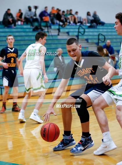 Thumbnail 3 in Summit Academy vs. Ridgeline (Eagle Holiday Shootout) photogallery.