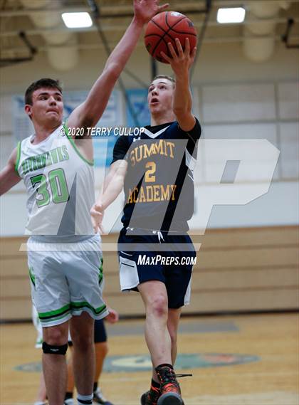 Thumbnail 2 in Summit Academy vs. Ridgeline (Eagle Holiday Shootout) photogallery.