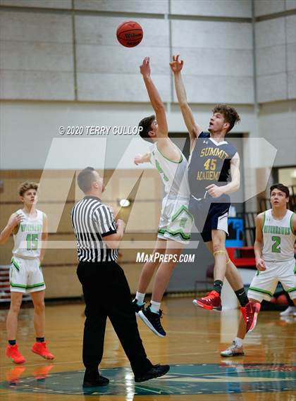 Thumbnail 1 in Summit Academy vs. Ridgeline (Eagle Holiday Shootout) photogallery.