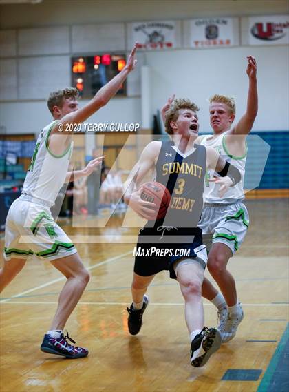 Thumbnail 2 in Summit Academy vs. Ridgeline (Eagle Holiday Shootout) photogallery.