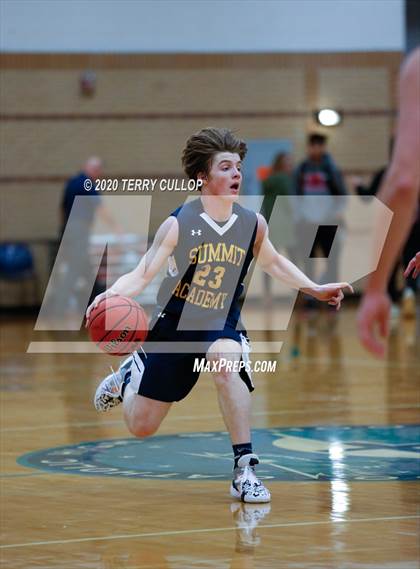 Thumbnail 1 in Summit Academy vs. Ridgeline (Eagle Holiday Shootout) photogallery.