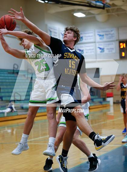 Thumbnail 1 in Summit Academy vs. Ridgeline (Eagle Holiday Shootout) photogallery.