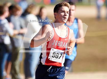 Thumbnail 2 in NCHSAA 4A Boys Cross Country Championships photogallery.