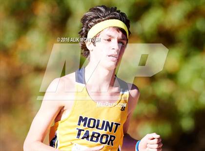 Thumbnail 2 in NCHSAA 4A Boys Cross Country Championships photogallery.