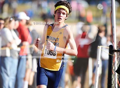 Thumbnail 3 in NCHSAA 4A Boys Cross Country Championships photogallery.