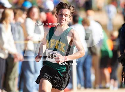 Thumbnail 3 in NCHSAA 4A Boys Cross Country Championships photogallery.