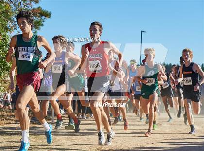 Thumbnail 1 in NCHSAA 4A Boys Cross Country Championships photogallery.