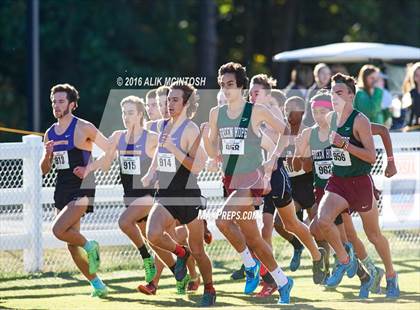 Thumbnail 2 in NCHSAA 4A Boys Cross Country Championships photogallery.