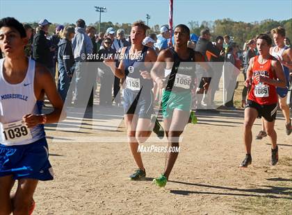 Thumbnail 3 in NCHSAA 4A Boys Cross Country Championships photogallery.