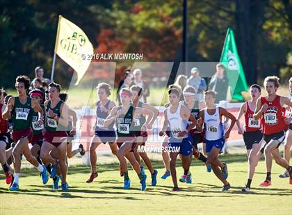 Thumbnail 3 in NCHSAA 4A Boys Cross Country Championships photogallery.